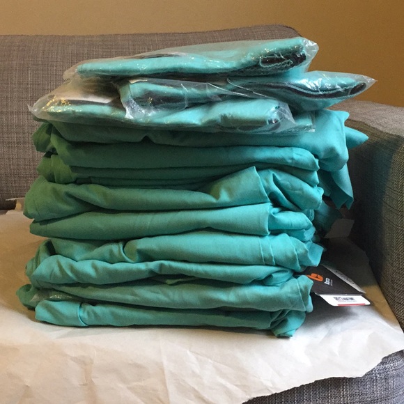 Women Aqua color uniform pants - Picture 3 of 3